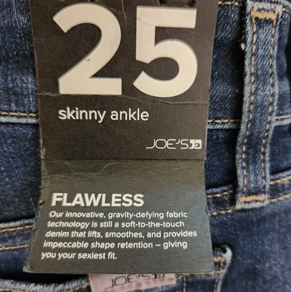 Joe's Jeans Skinny Ankle Grafton Size 25 NWT